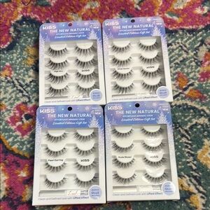 Kiss The New Natural Eyelash Collection - White Packaging